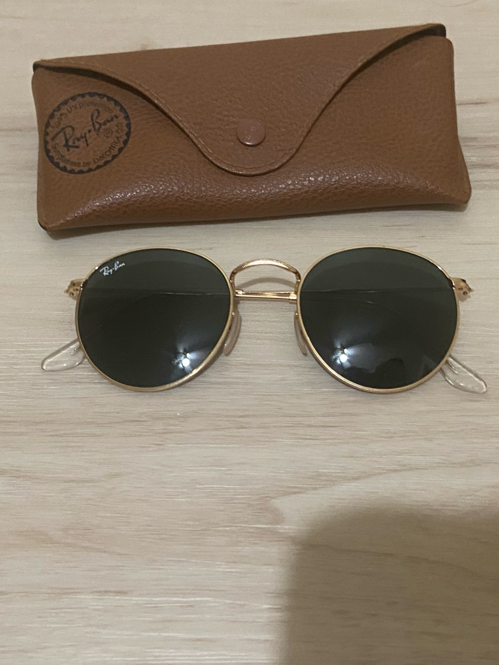 Ray ban round metal sunglasses